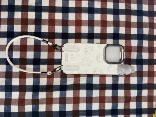 Silicone Suede Labubu Phone Case For Iphone 11 12 13 14 15 16pro Max Plus 16pro 15pro Diy Soft Brown Cover Coque Fall Prevention photo review