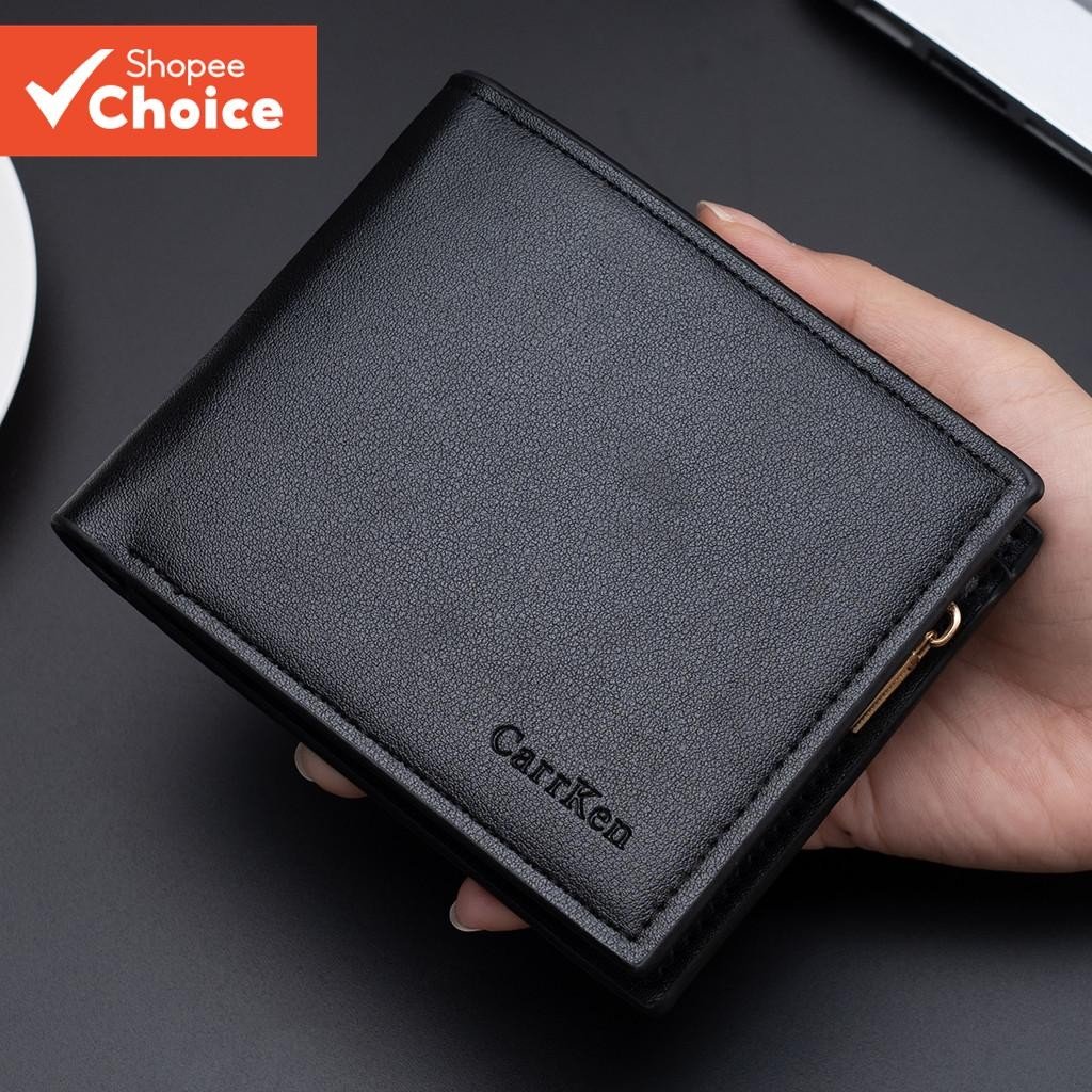 1 Piece Men's Business Short Wallet Youth Fashion 80% off Multi-Function Wallet Multi-Card Slot Credit Card Wallet Boy Gift
