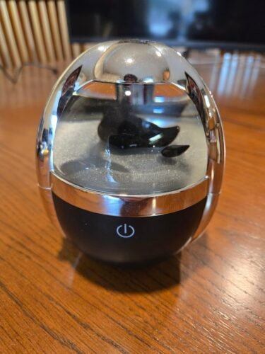 Click to view full screen Ferrofluid Speaker - Music Comes to Life with Dancing Ferrofluid. Bluetooth 5.0 Wireless Speaker. and 4-Color Customizable Lights photo review