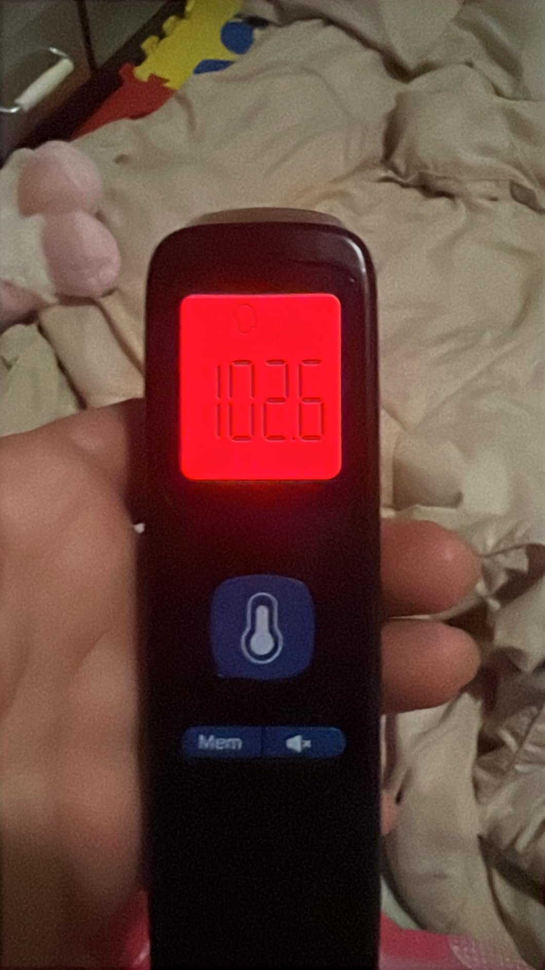 No-Touch Thermometer for Adults and Kids. Accurate Digital Baby Thermometer. Fever Alarm & Silent Mode. 2 in 1 Forehead & Object Mode photo review