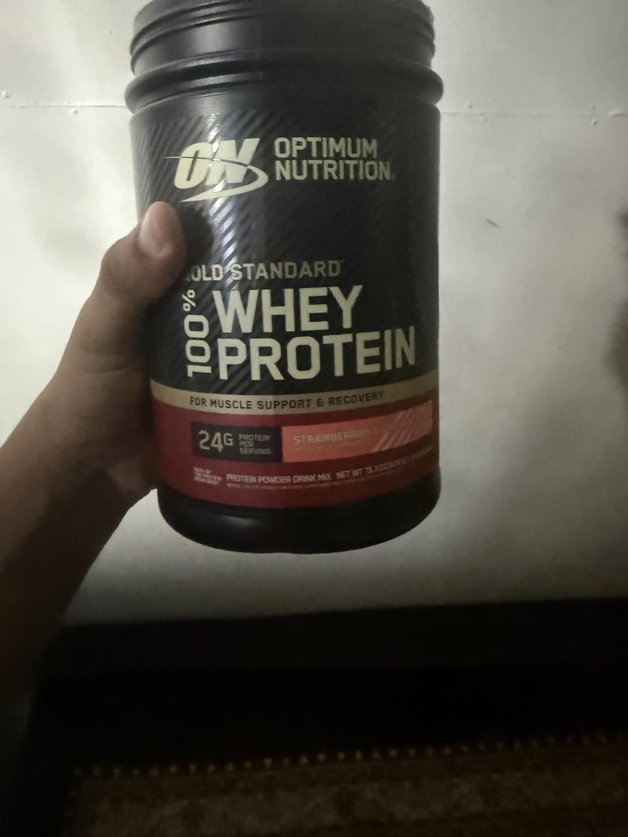 Optimum Nutrition Gold Standard 100% Whey Protein Powder. Chocolate Peanut Butter. 2 Pound (Packaging May Vary) photo review