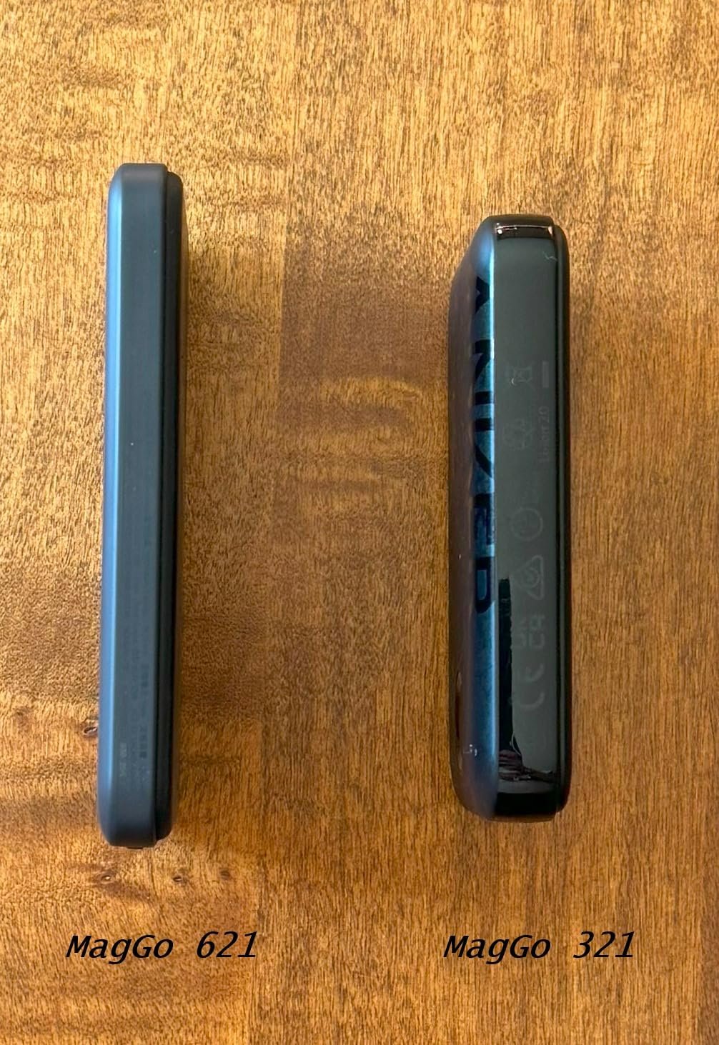 Anker 621 Magnetic Portable Charger (MagGo). 5.000mAh Wireless Power Bank with USB-C Cable. Magsafe-Compatible Battery Pack for iPhone 16/15/14/13/12 Series photo review