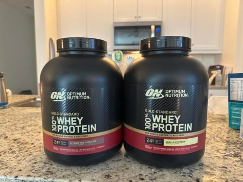 Optimum Nutrition Gold Standard 100% Whey Protein Powder. Chocolate Peanut Butter. 2 Pound (Packaging May Vary) photo review