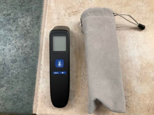 No-Touch Thermometer for Adults and Kids. Accurate Digital Baby Thermometer. Fever Alarm & Silent Mode. 2 in 1 Forehead & Object Mode photo review