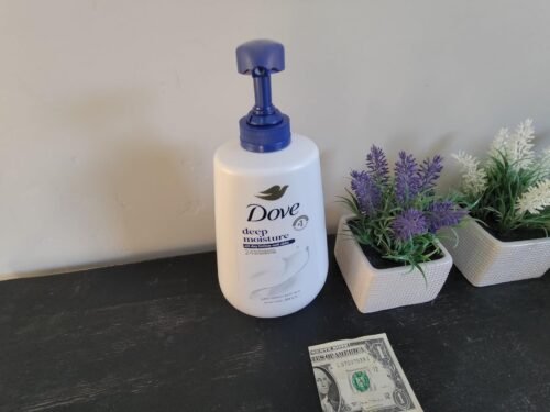 Dove Body Wash Deep Moisture for 24hr Lotion-Soft Skin Moisture Moisturizing Skin Cleanser with No Sulfates No Parabens 30.6 oz photo review