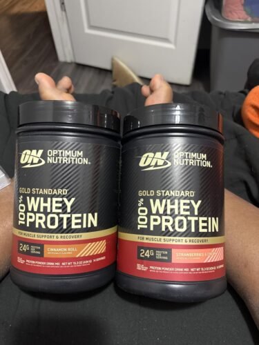 Optimum Nutrition Gold Standard 100% Whey Protein Powder. Chocolate Peanut Butter. 2 Pound (Packaging May Vary) photo review